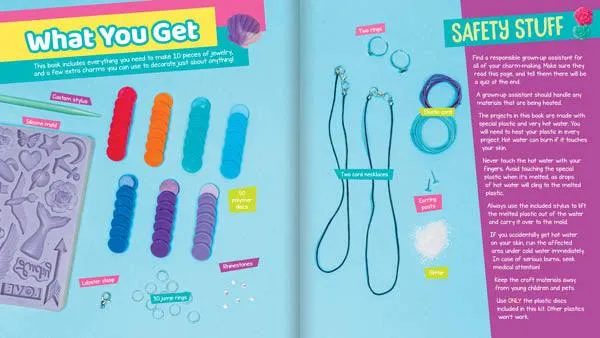 KLUTZ : Melt and Mold Jewelry