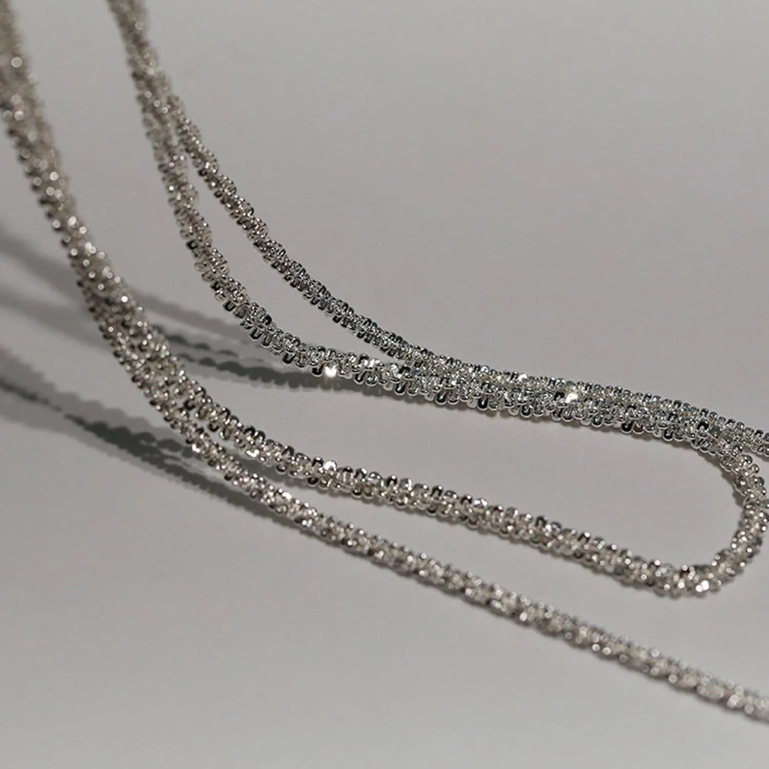 Layered Necklaces for Women, 14k Gold Plated Layering Herringbone Paperclip Chain Necklace Simple Gold Choker Necklaces for Women Trendy Dainty Gold Necklace Set Stacked Gold Jewelry for Women