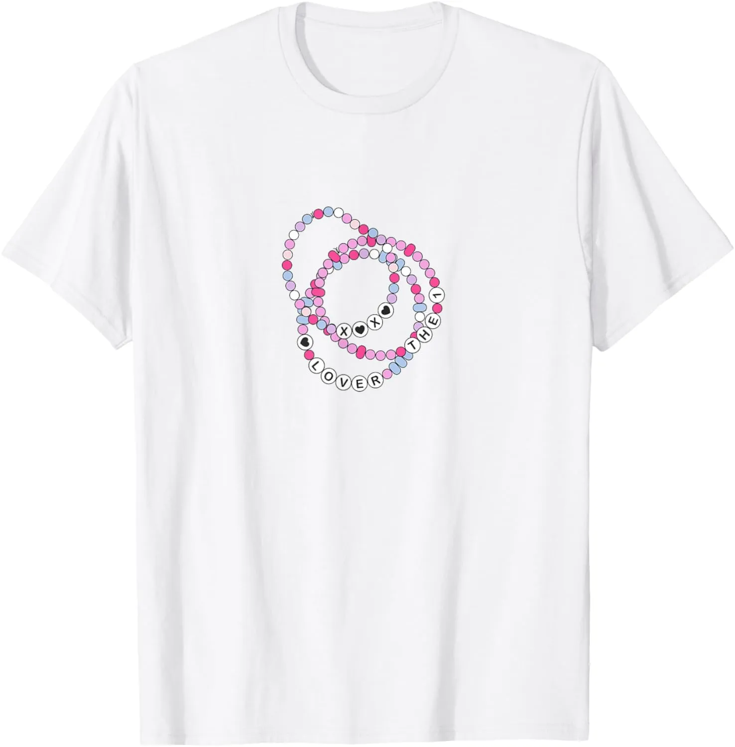 Love Theme Connecting Friendship Bracelets Valentines T-Shirt