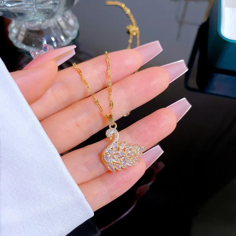 Luxury Jewelry Clavicle Chain Female Necklace