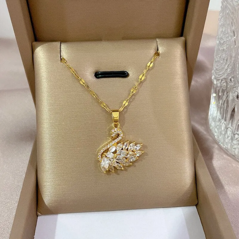 Luxury Jewelry Clavicle Chain Female Necklace