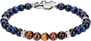 Mens Bracelet Trendy beaded bracelets, Stainless Steel Bracelet Chain with Clasp Adjustable,Unique Valentines Birthday Gifts for Dad Mom Boyfriend,Jewelry Presents for Men