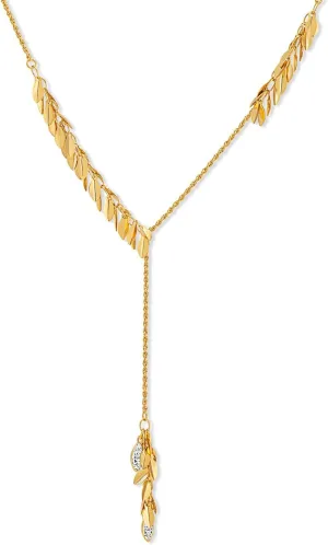 Milan Chiva Gold Necklaces for Women 14K Gold Plated Chain Lightweight Dainty Jewelry