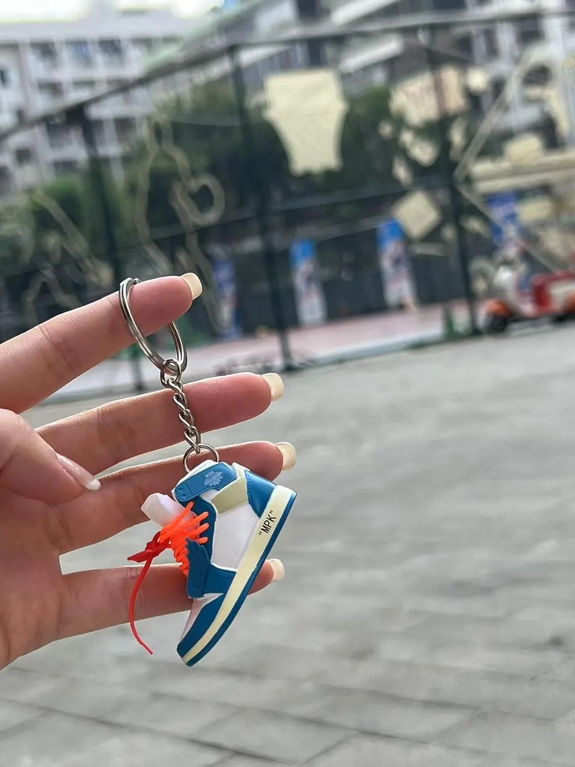 MPK 3D Mini Shoe Keychain,Sneaker Shoe lovers Keychainirthday Birthday Party Mystery Goodie Bag Prizes