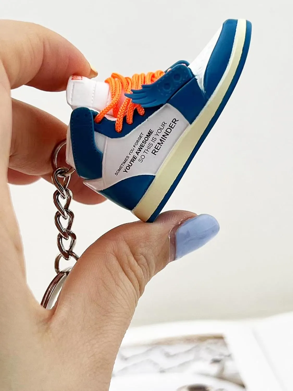 MPK 3D Mini Shoe Keychain,Sneaker Shoe lovers Keychainirthday Birthday Party Mystery Goodie Bag Prizes
