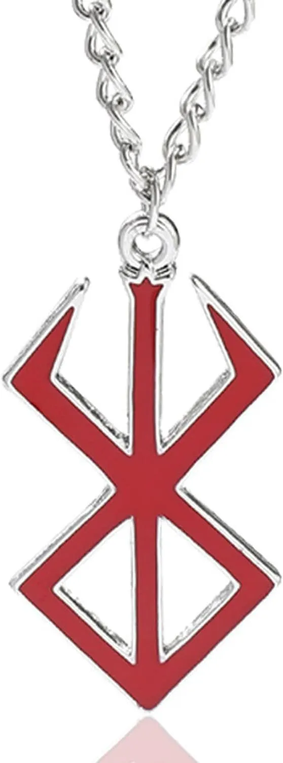 Necklace Key Chain Earring Brand Of The Sacrifice Logo Blood Red Pendant Necklaces