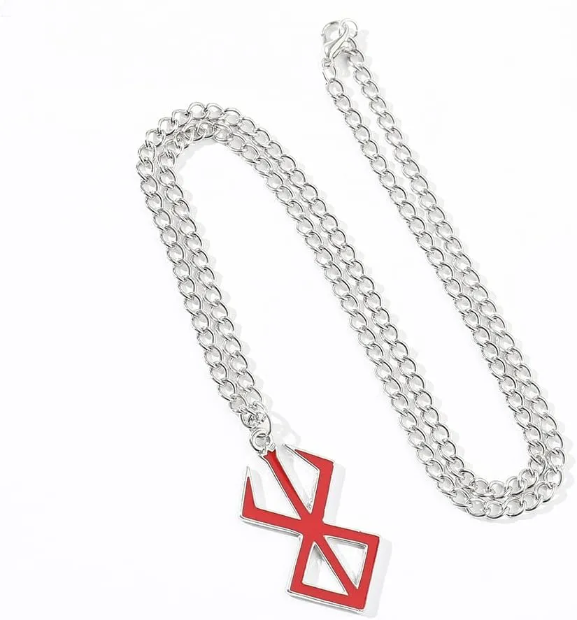 Necklace Key Chain Earring Brand Of The Sacrifice Logo Blood Red Pendant Necklaces