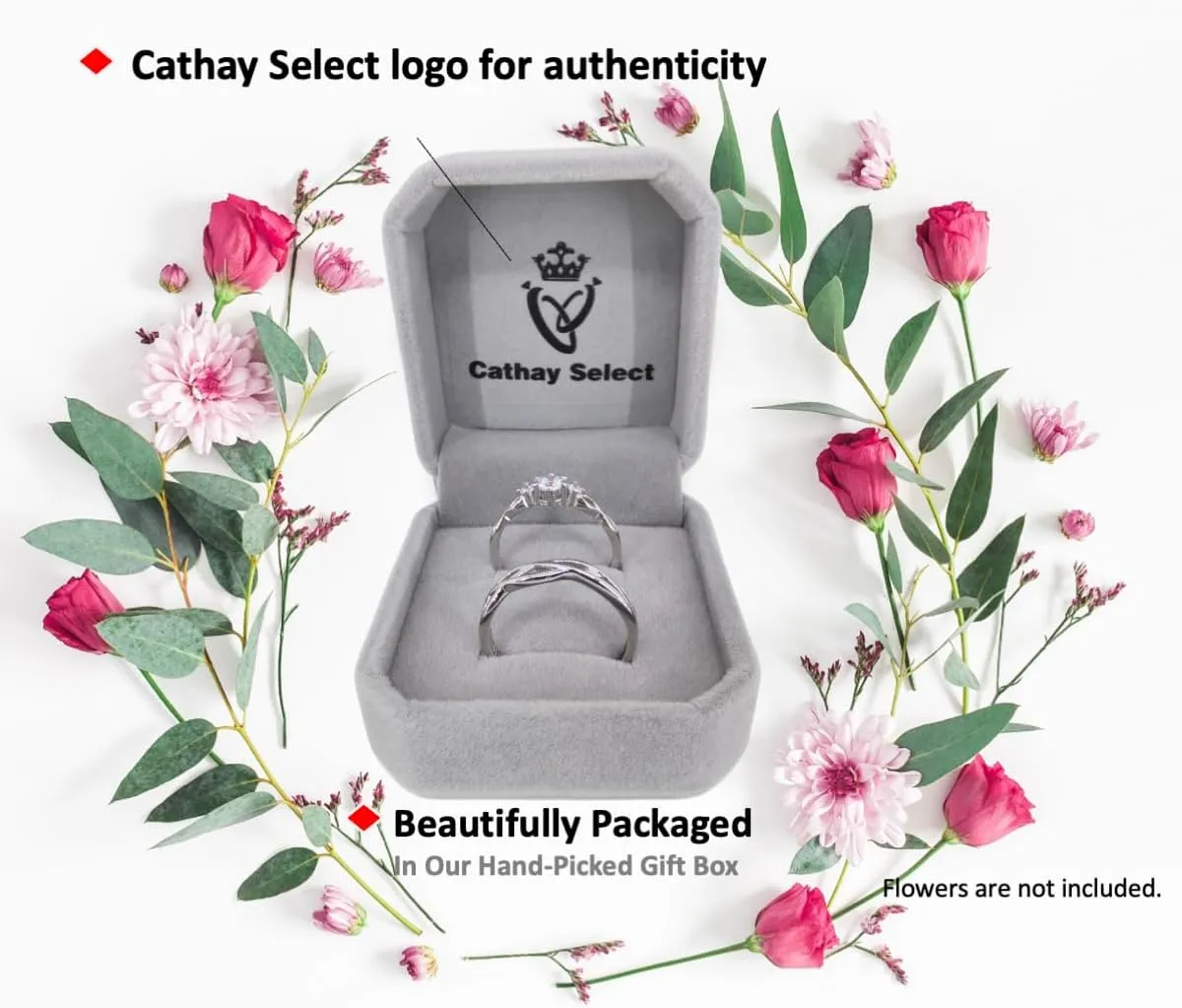 [New Sterling Silver 925, Couple Rings Set, Adjustable Matching Rings, I Love You Wedding Relationship Promise Rings