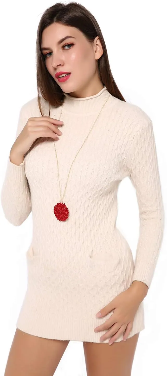 Niumike Handmade Crystal Circle Pendant Necklace for Women Disc Long Statement Necklaces with Box