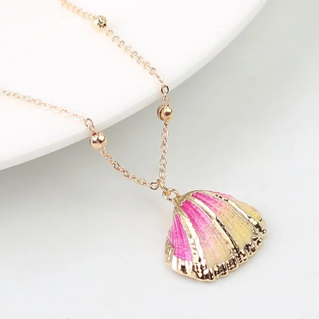 Ocean Charity Jewelry SeaShell Necklace Choker 33 Styles
