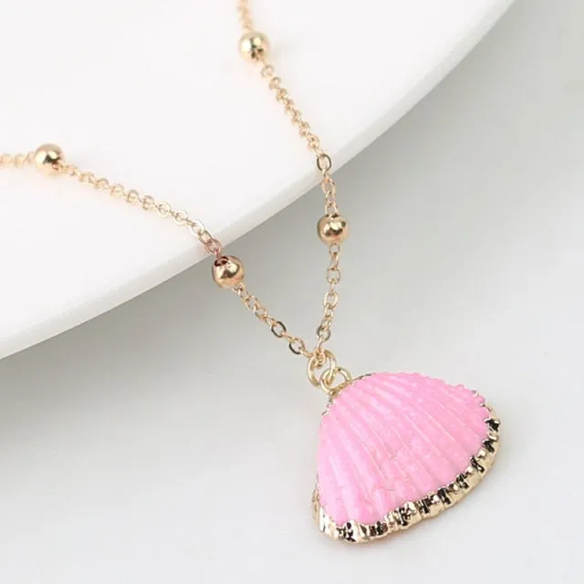 Ocean Charity Jewelry SeaShell Necklace Choker 33 Styles