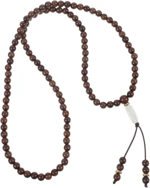 PartyKindom 108 Sandalwood Bead Bracelet Wooden Wrist Jewelry Prayer Bracelet for Women Men Fashion Bangle