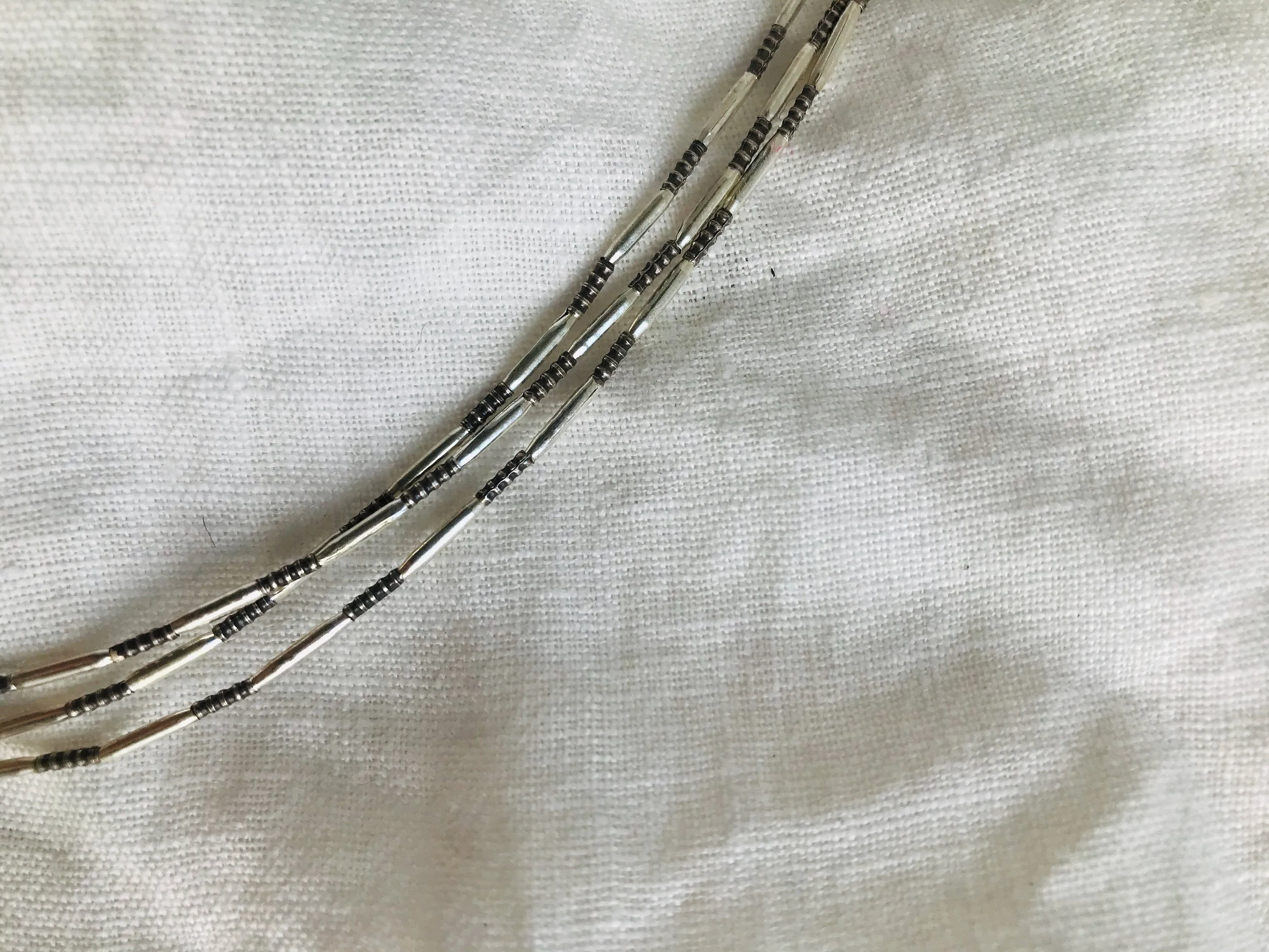 Paua & Silver Necklace. Pendant.