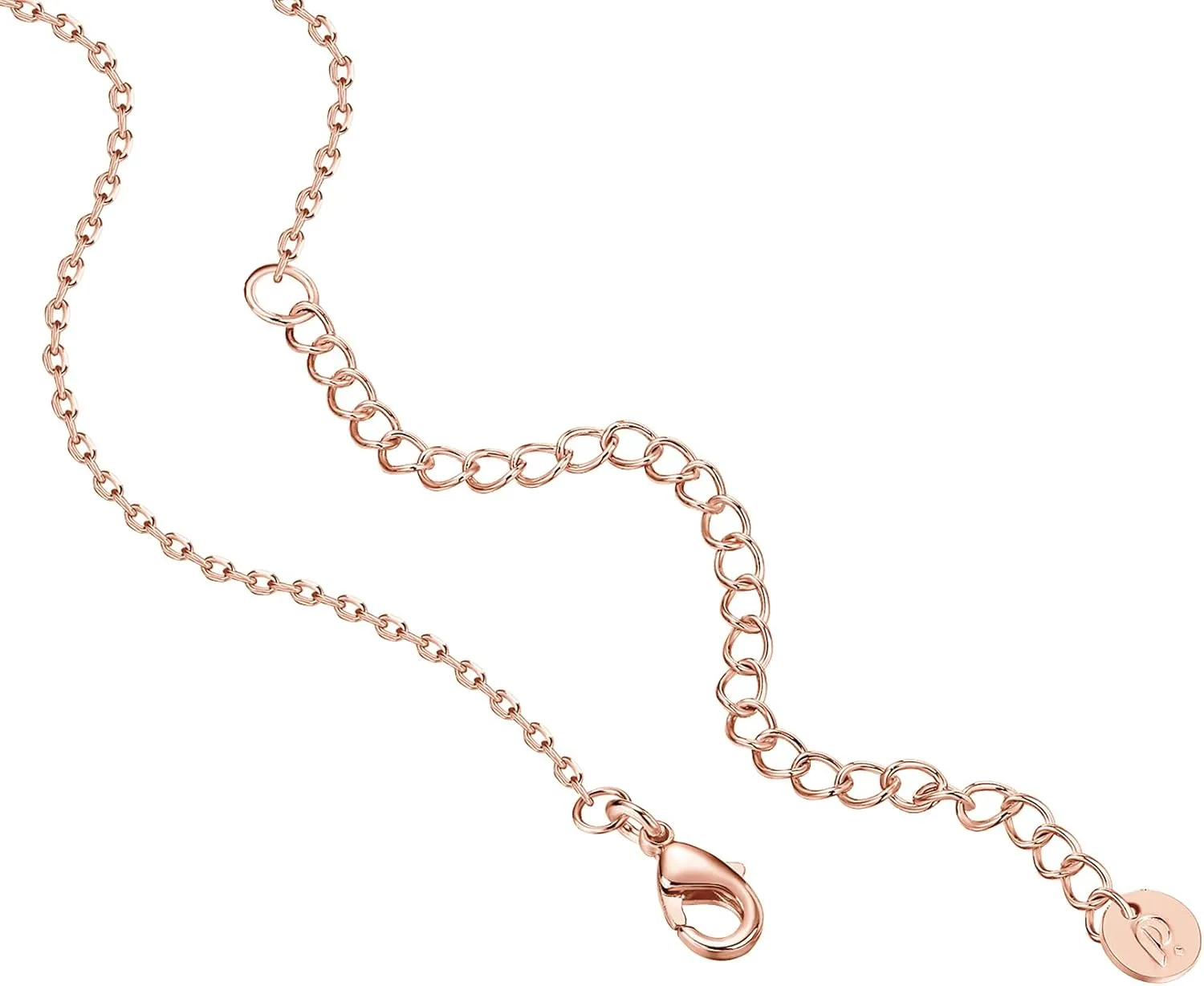 PAVOI 14K Gold Plated Station Necklace - Simulated Diamond BTY Layering Necklaces - Womens CZ Chain