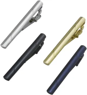 Pcs Small Tie Clips Fashionable Metal Tie Clamps for Men's Formal Occasions Dance
