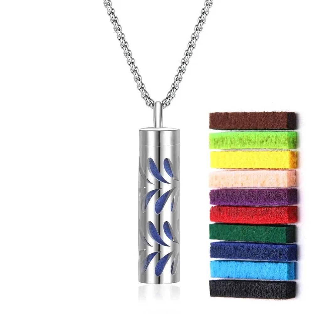 Perfume Locket Necklace
