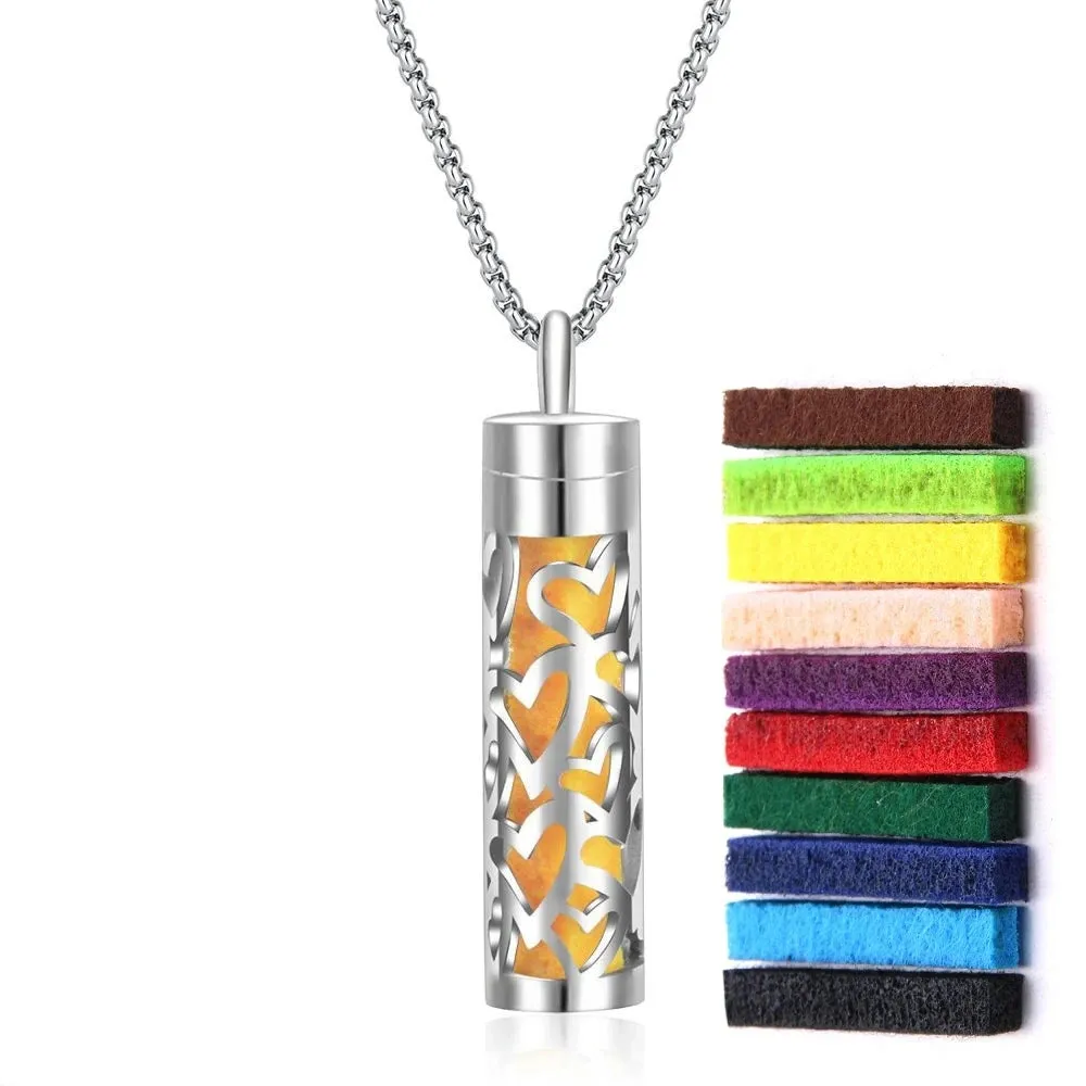 Perfume Locket Necklace