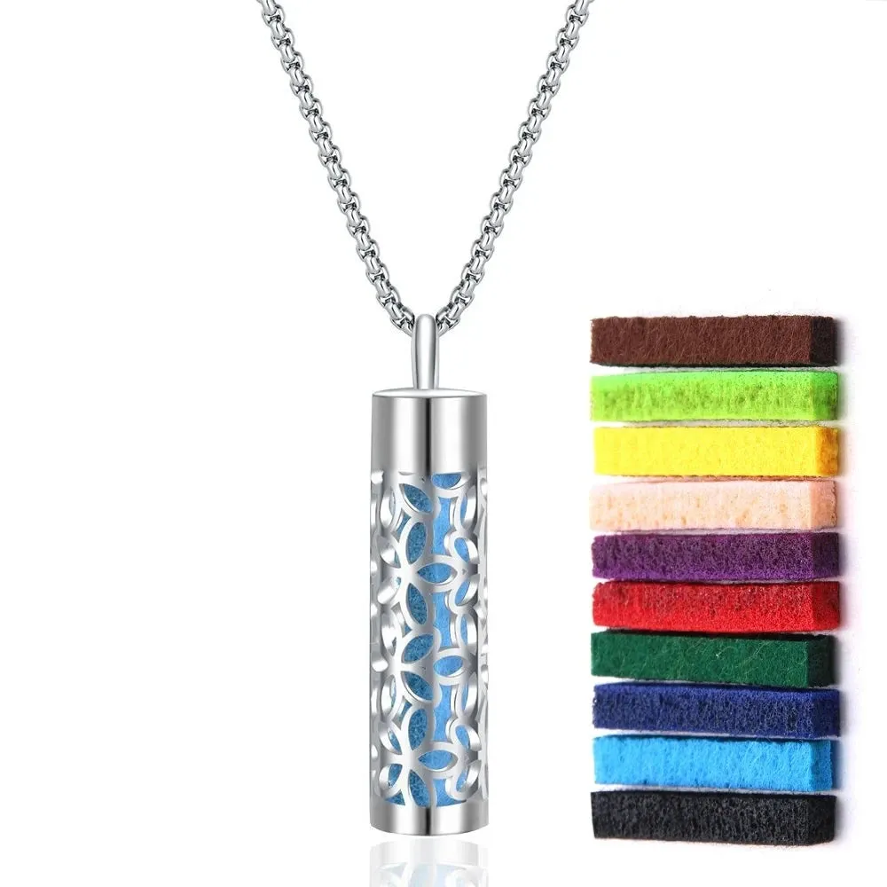 Perfume Locket Necklace