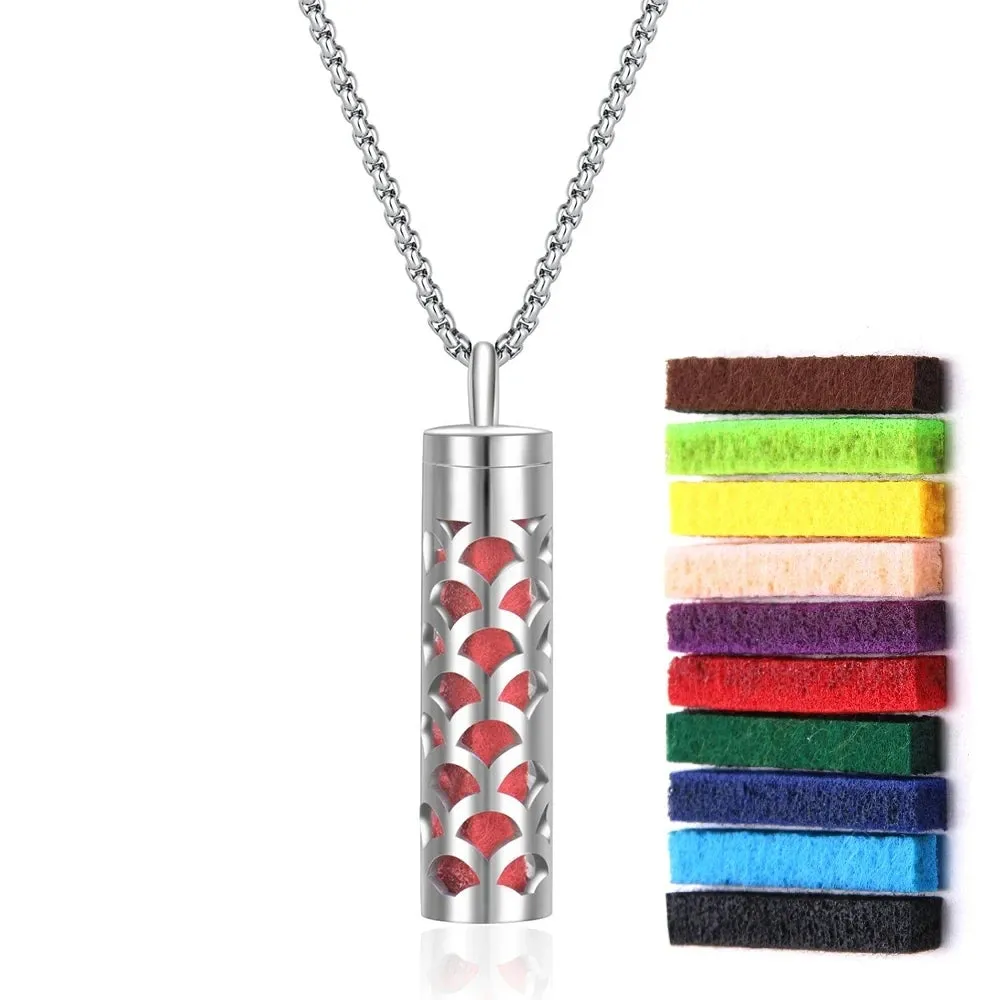 Perfume Locket Necklace