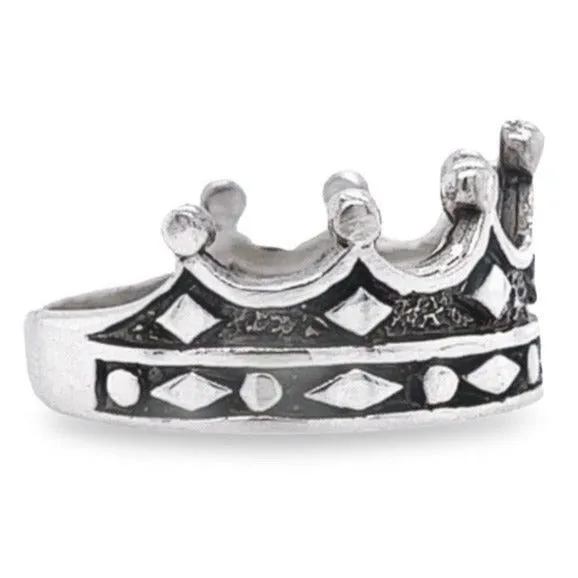 R9022 Vintage Crown Ring