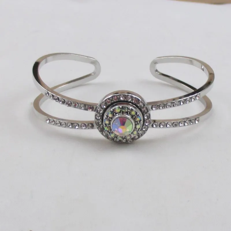 Rhinestone Bangle Bracelet