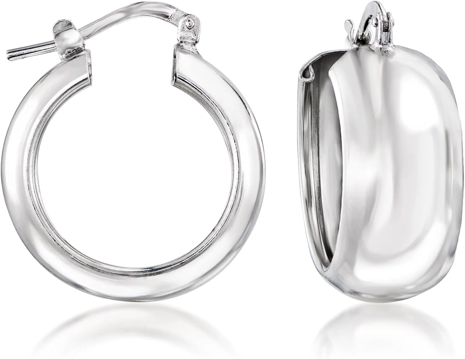 Ross-Simons Italian Sterling Silver Hoop Earrings
