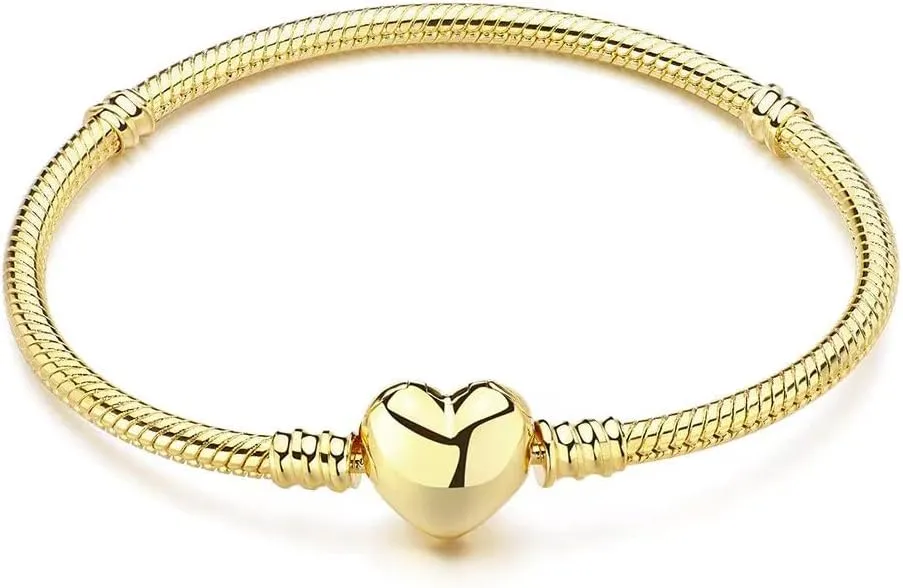 S925 Sterling Silver Snake Bracelet
