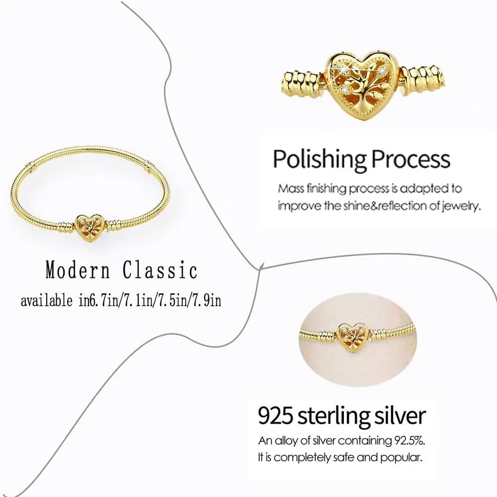 S925 Sterling Silver Snake Bracelet