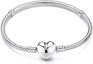 S925 Sterling Silver Snake Bracelet