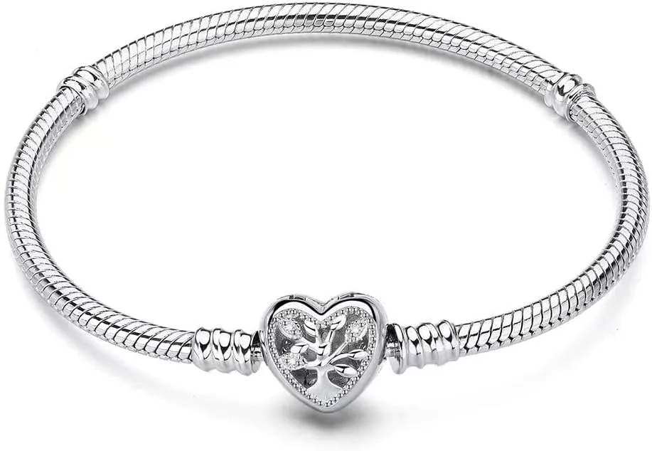 S925 Sterling Silver Snake Bracelet