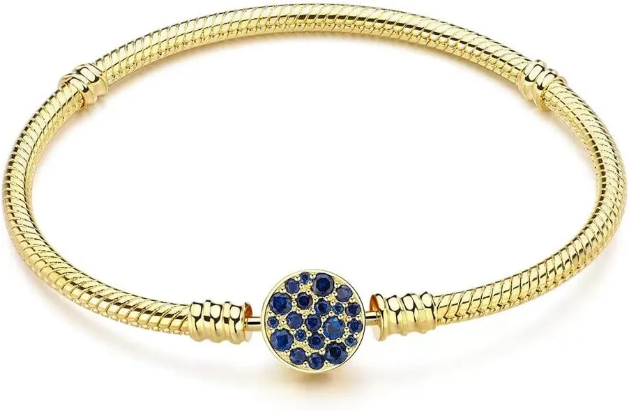 S925 Sterling Silver Snake Bracelet