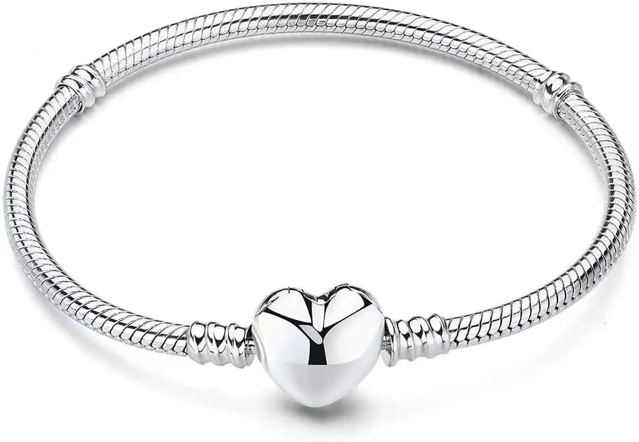 S925 Sterling Silver Snake Bracelet