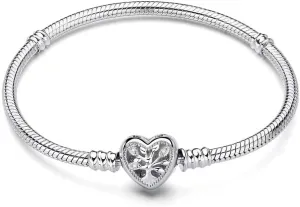 S925 Sterling Silver Snake Bracelet