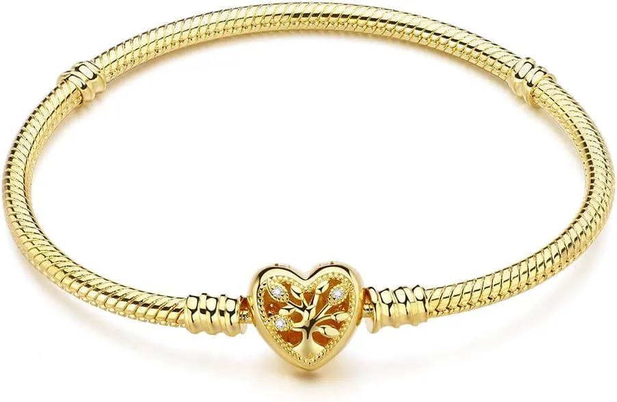 S925 Sterling Silver Snake Bracelet