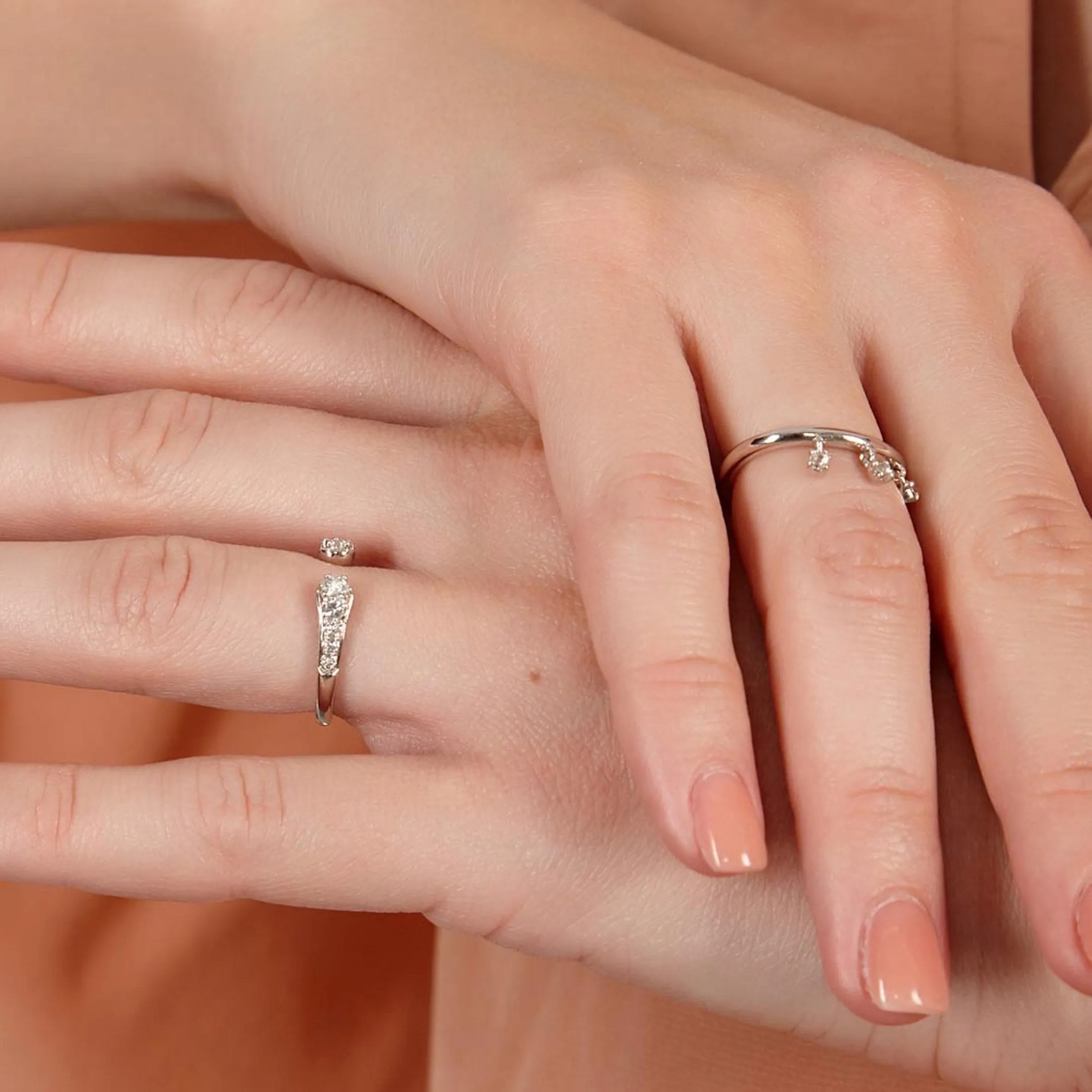 Skinny Drip Tri Ring