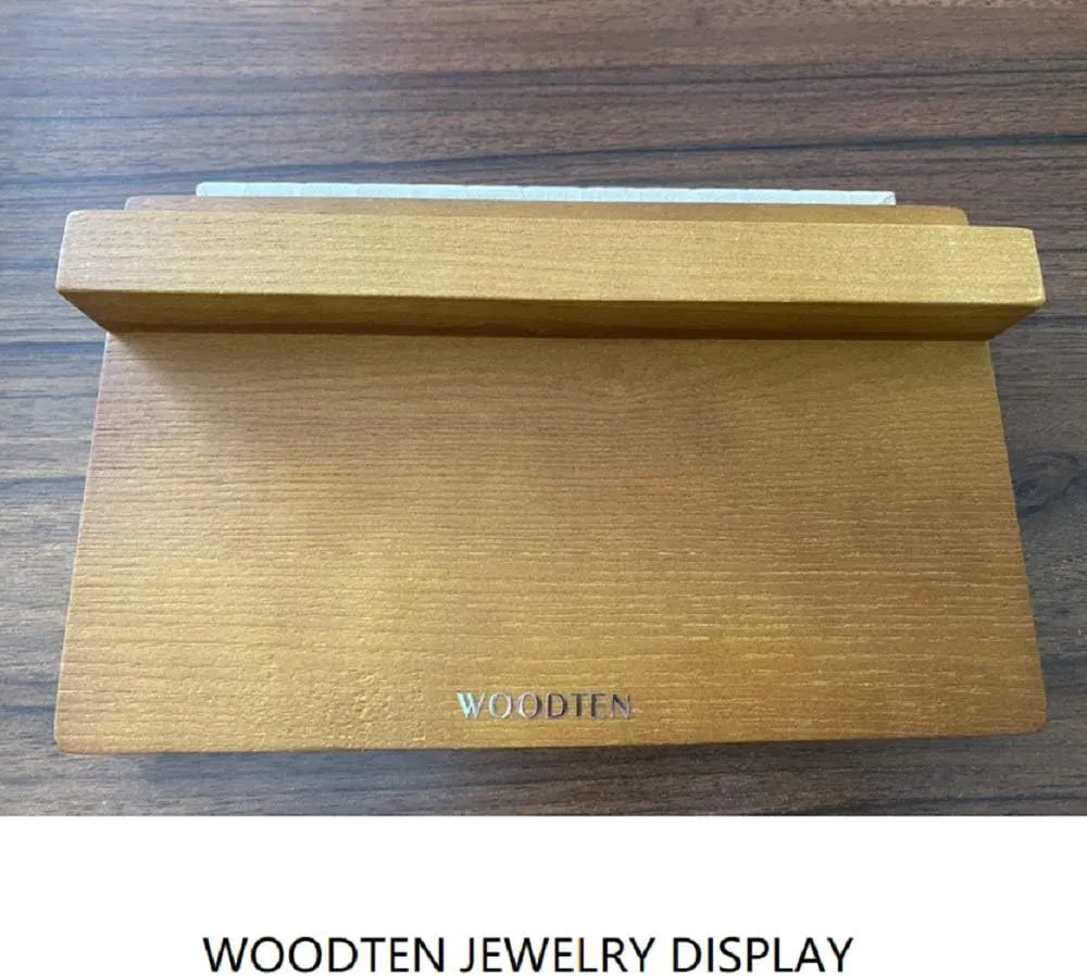 Solid Wood Display Stand Necklace Pendant Organizer Jewelry Display Props Tray WSM (WSM02701)