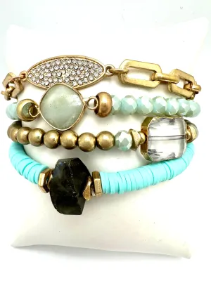Spring Ready Stack Bracelets