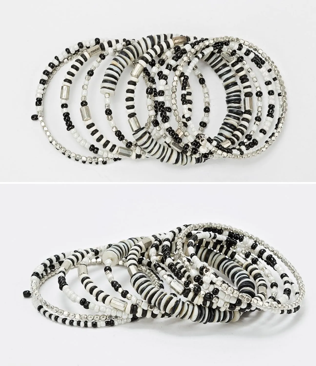 SPUNKYsoul Handmade Bohemian Coil Spring Bracelet for Women Collection