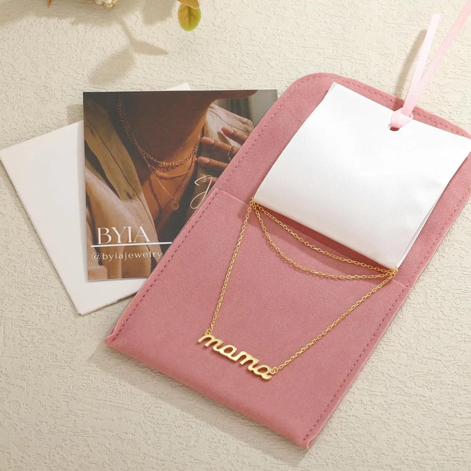 Sterling Silver 925 Mama Pendant Necklaces for Women Dainty Small 14K Gold Vermeil Silver Plated Mother Mom Necklace Non Tarnish Jewelry for Mom New Mom Trendy