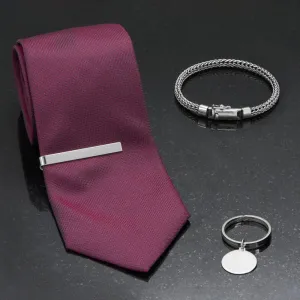 Sterling Silver Polished Tie Bar Mens - Made in The USA