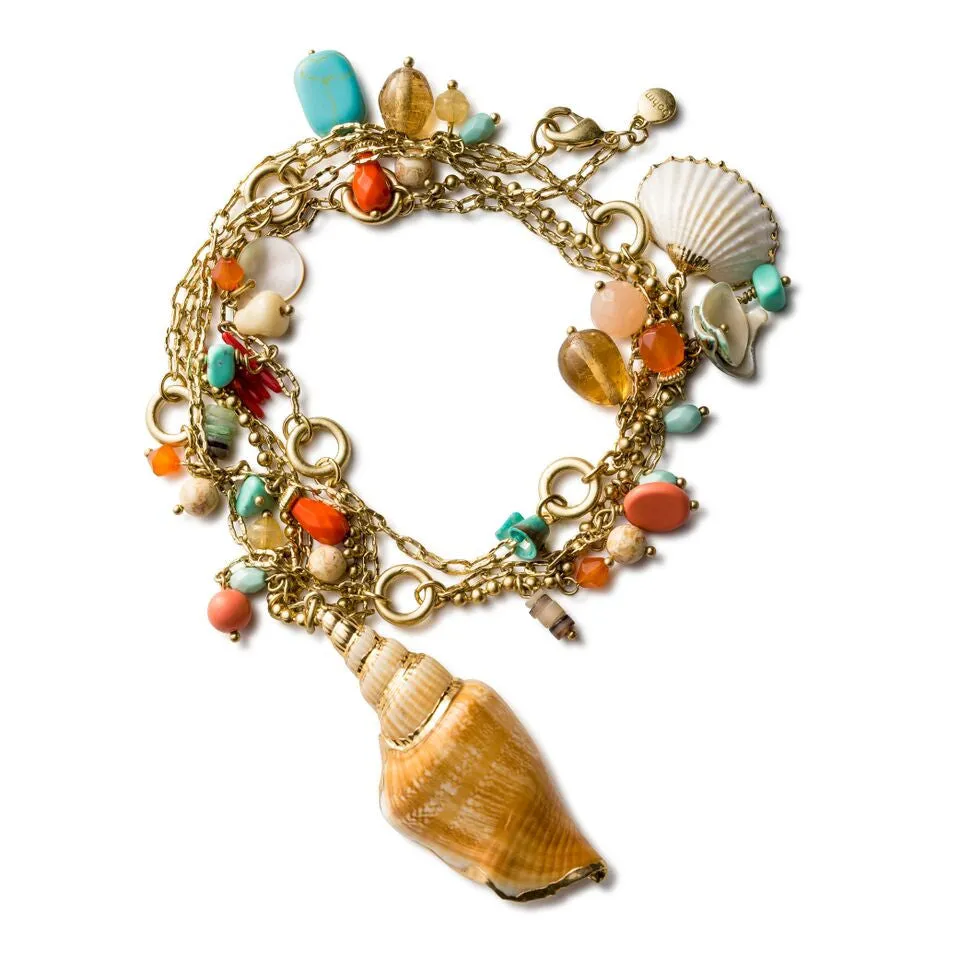Stranded 'Seashore Treasures' Neck Lanyard