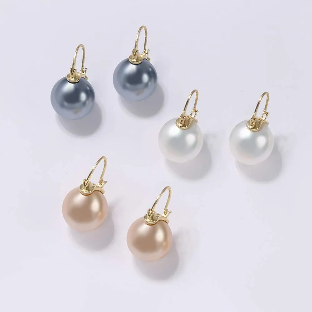 stud earrings 14K gold plating simple earrings, Elegant Earrings design style best confession gift