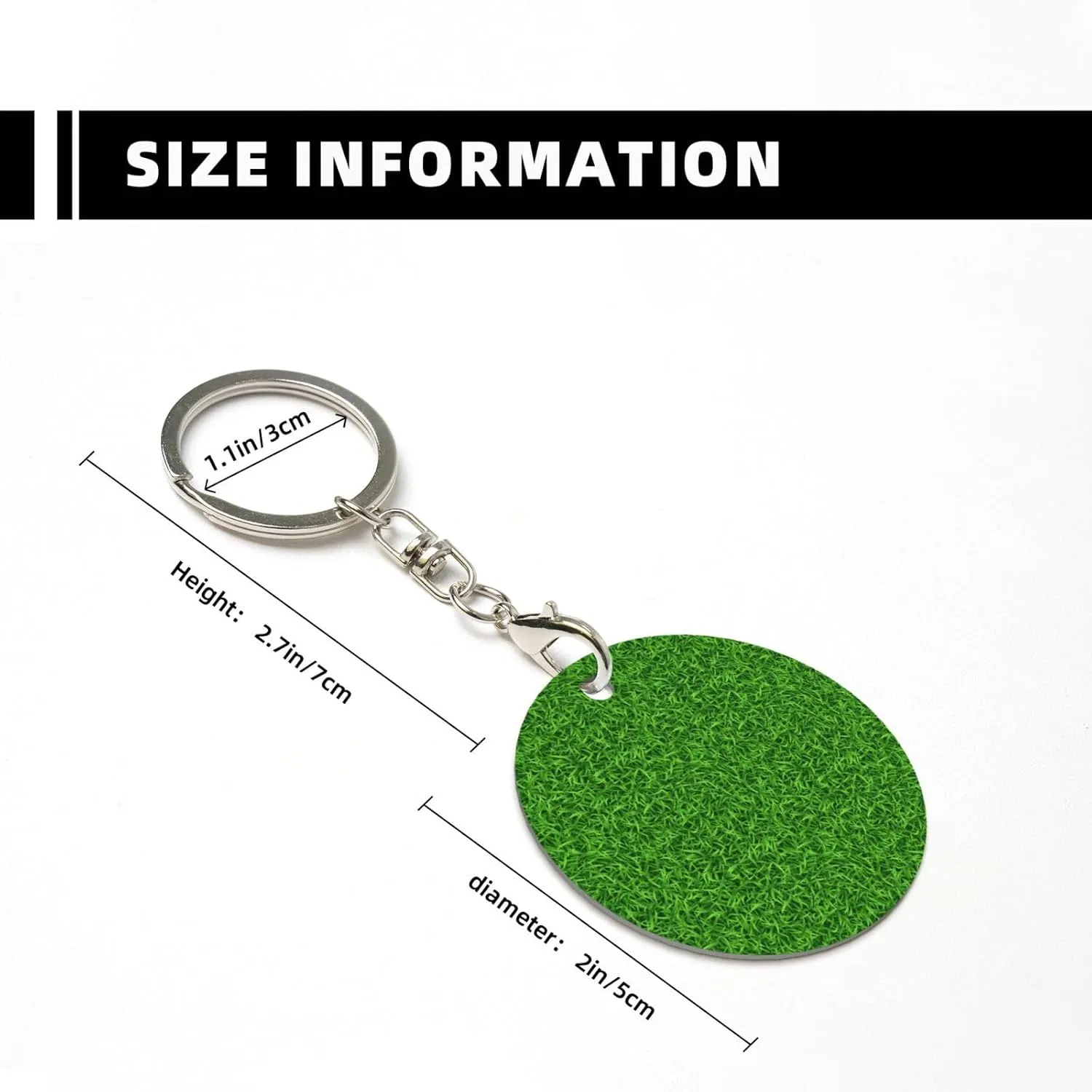 Swimming Pool Keychain, Key Chain Keychains Organizer Keyring for Women Men
