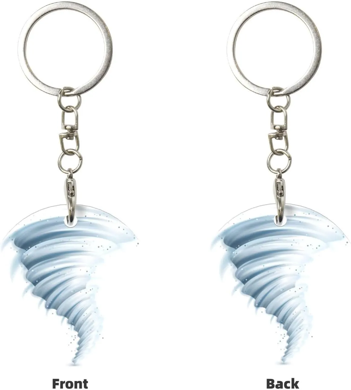Swimming Pool Keychain, Key Chain Keychains Organizer Keyring for Women Men