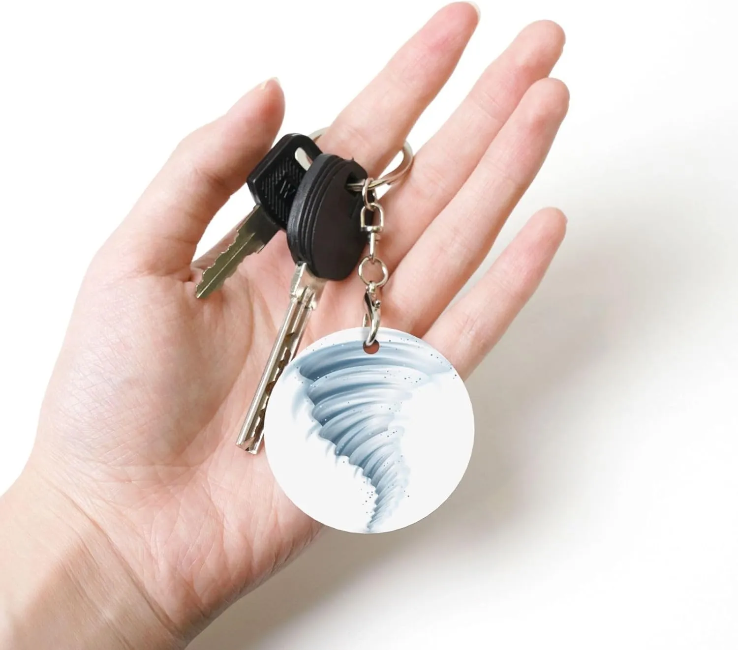 Swimming Pool Keychain, Key Chain Keychains Organizer Keyring for Women Men