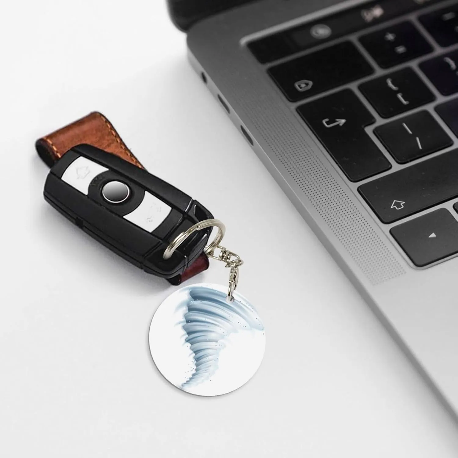 Swimming Pool Keychain, Key Chain Keychains Organizer Keyring for Women Men