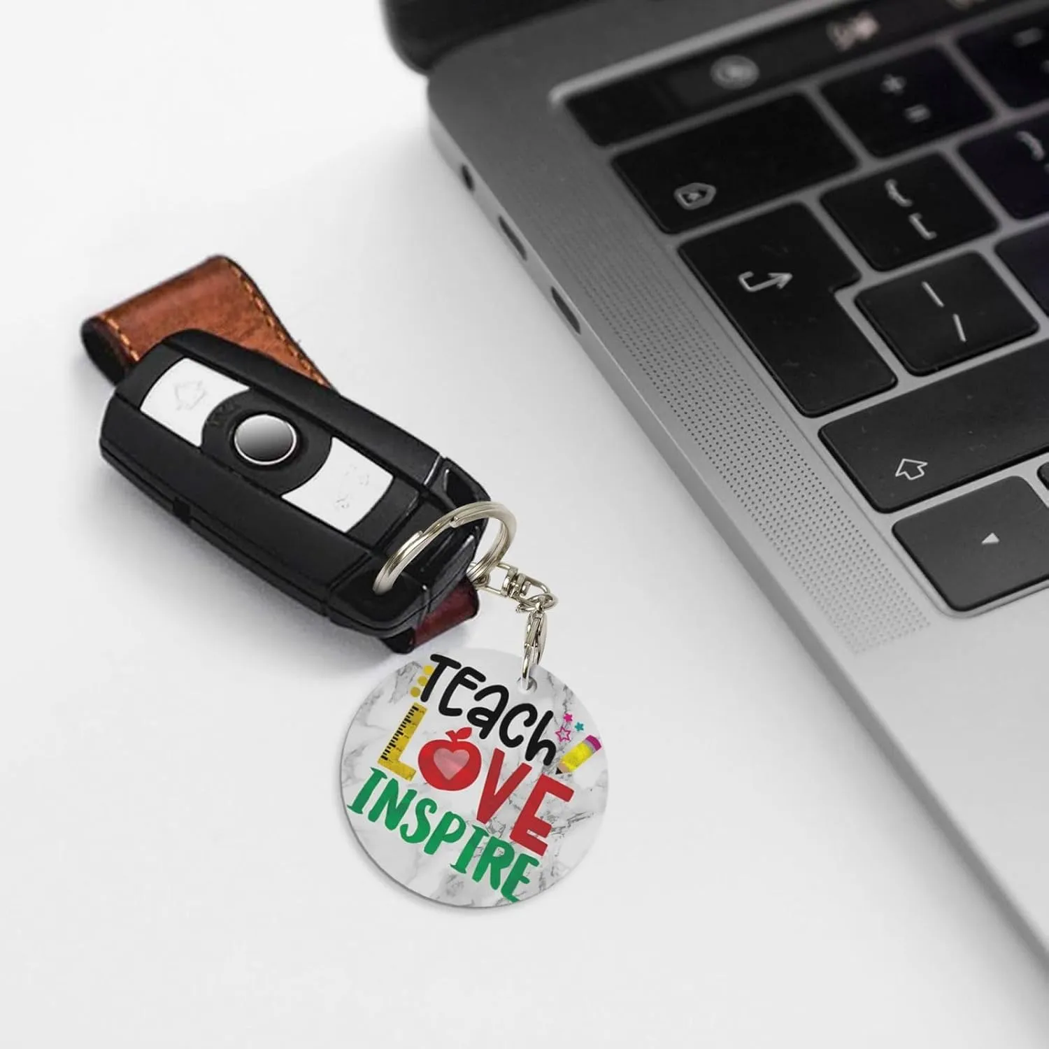 Swimming Pool Keychain, Key Chain Keychains Organizer Keyring for Women Men