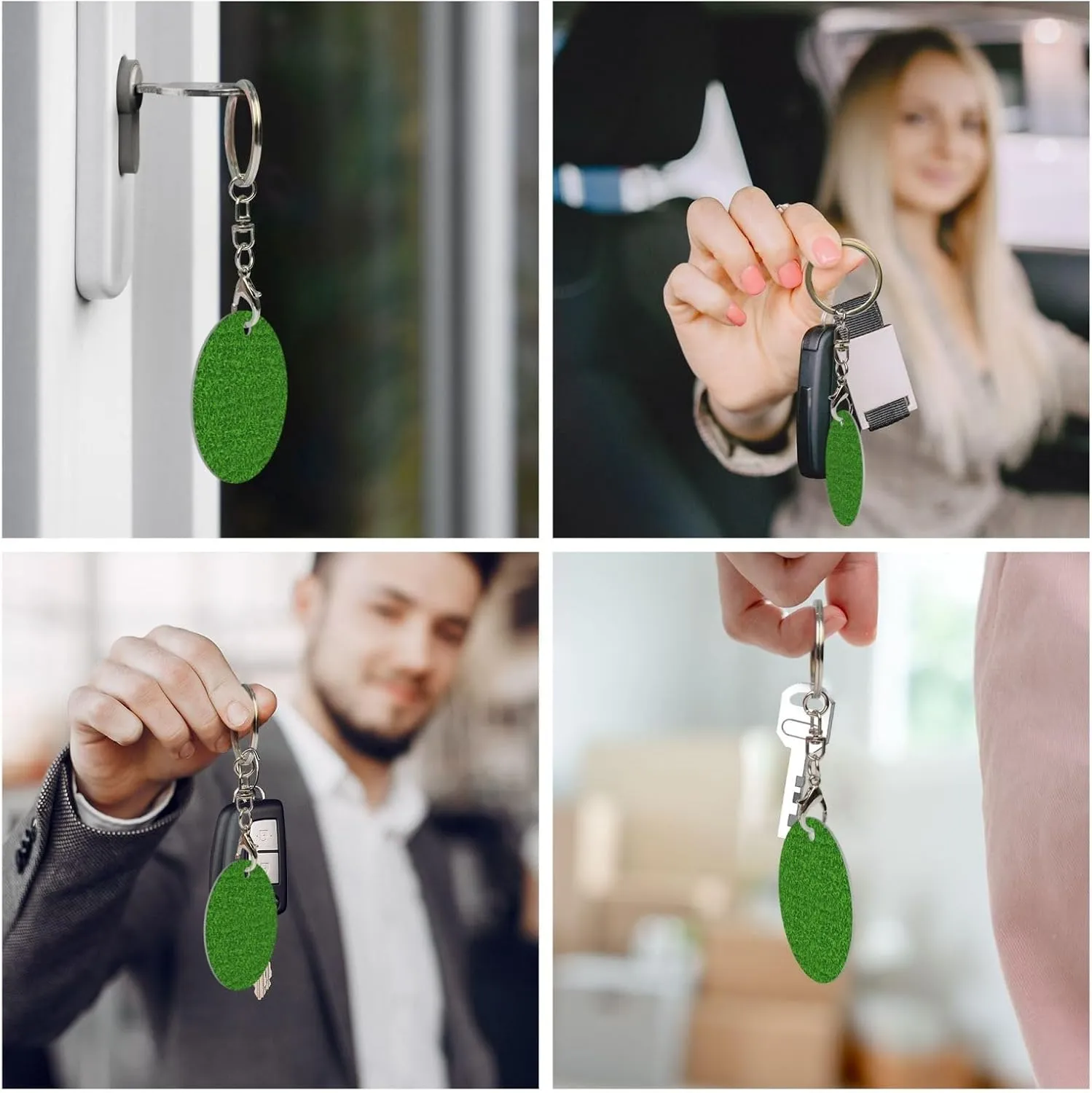 Swimming Pool Keychain, Key Chain Keychains Organizer Keyring for Women Men