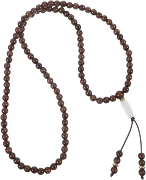 TENDYCOCO Jade Wood Bead Bracelet for Women Men 108 Beads Prayer Bracelet Bangle