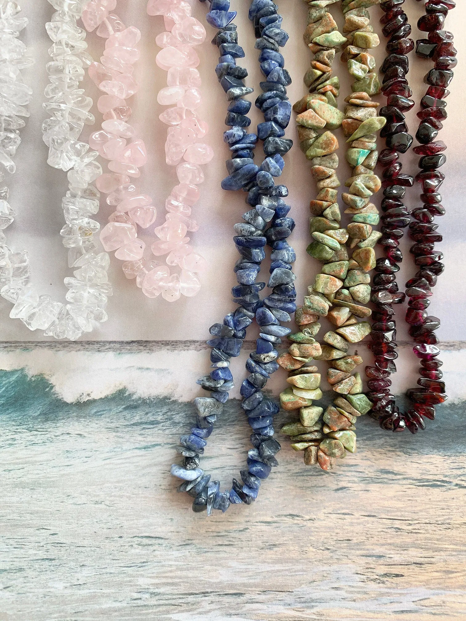 The Surfer Boy Necklace (Sodalite)